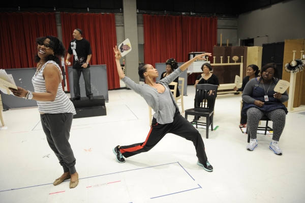 Photo Flash: E. Faye Butler, Felicia Fields et al. in CROWNS' Rehearsal at Goodman Theatre Image