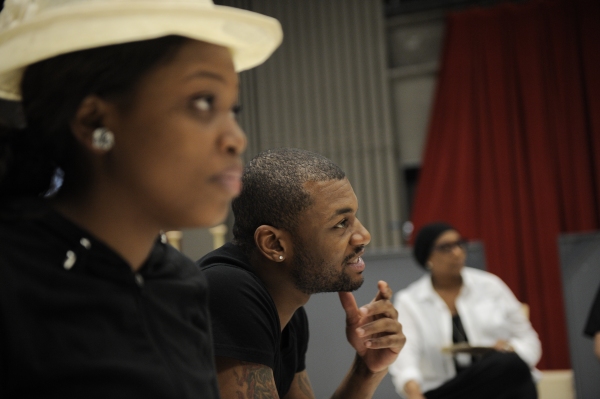 Photo Flash: E. Faye Butler, Felicia Fields et al. in CROWNS' Rehearsal at Goodman Theatre Image