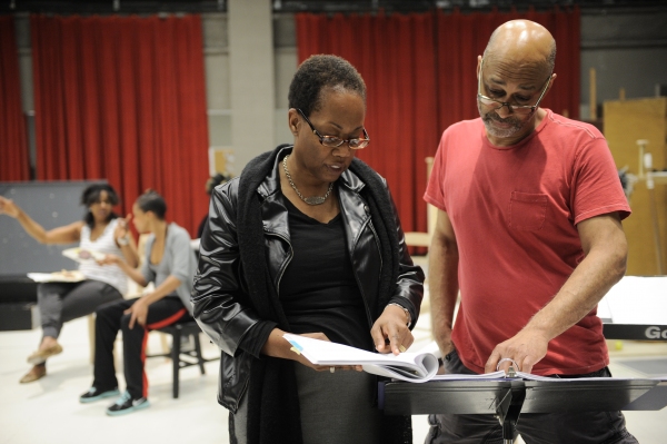 Photo Flash: E. Faye Butler, Felicia Fields et al. in CROWNS' Rehearsal at Goodman Theatre Image