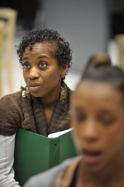 Photo Flash: E. Faye Butler, Felicia Fields et al. in CROWNS' Rehearsal at Goodman Theatre Image