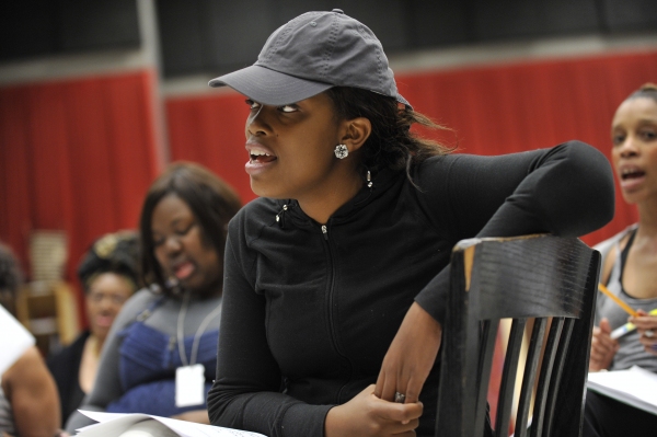 Photo Flash: E. Faye Butler, Felicia Fields et al. in CROWNS' Rehearsal at Goodman Theatre Image