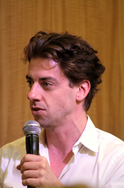 Photo Coverage: Christian Borle, Celia Keenan-Bolger & Adam Chanler-Berat Promote Newly Published PETER AND THE STARCATCHER Script at Barnes & Noble Image