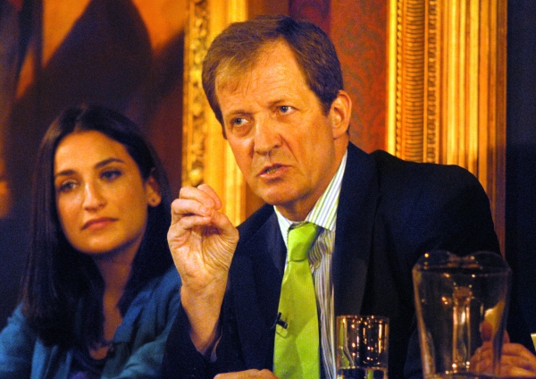 Lucinda Berger and Alastair Campbell Photo