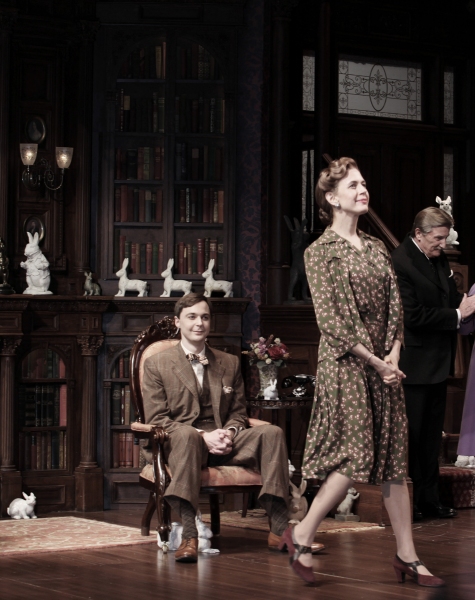Photo Coverage: Spot the Rabbit! HARVEY Opening Night Curtain Call; Parsons, Hecht, Kane, Kimbrough & More Image