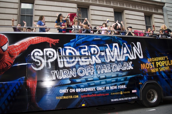 Photo Coverage: SPIDER-MAN Celebrates One Year on Broadway Image
