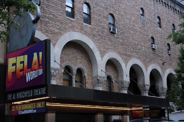 Photo Coverage: FELA! - Up on the Marquee! Image