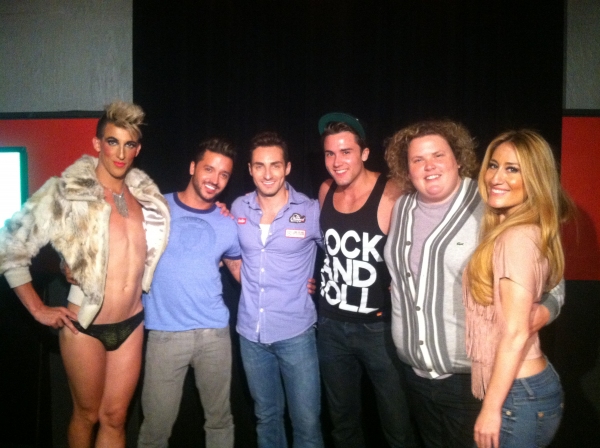 Photo Flash: Jai Rodriguez & Scott Nevins Visit Marti Gould Cummings & Kelly King's WHISTLING TRIXIE at New World Stages Image