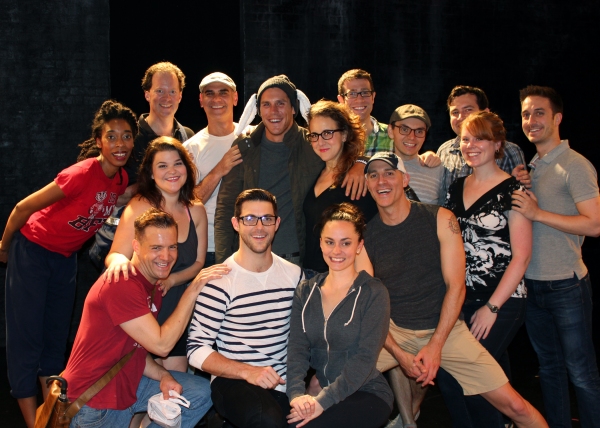 Photo Flash: TMZ's Peter O Riordan Visits SILENCE! The Musical Image
