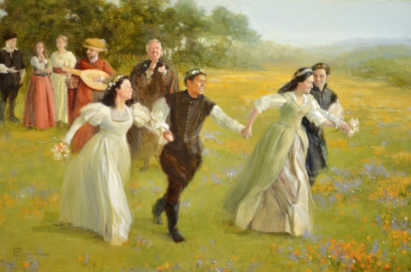 Photo Flash: Richard Lance Russell's Shakespeare Paintings, on View at Utah Shakes, Beg. 6/28 