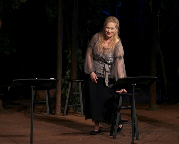 Photo Coverage: Meryl Streep, Kevin Kline & Co. in ROMEO & JULIET Curtain Call in Central Park Image