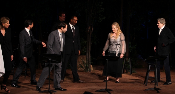 Photo Coverage: Meryl Streep, Kevin Kline & Co. in ROMEO & JULIET Curtain Call in Central Park Image