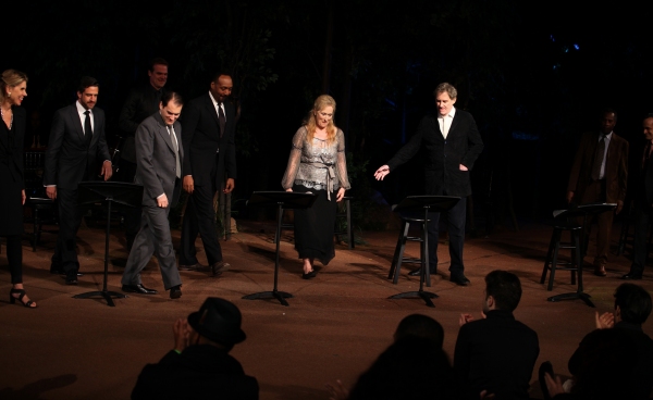 Photo Coverage: Meryl Streep, Kevin Kline & Co. in ROMEO & JULIET Curtain Call in Central Park Image