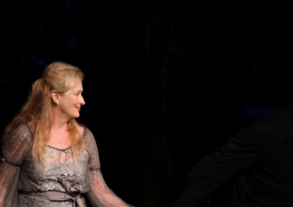 Photo Coverage: Meryl Streep, Kevin Kline & Co. in ROMEO & JULIET Curtain Call in Central Park Image