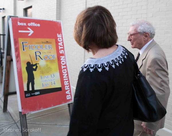 Artistic Director Julianne Boyd & Sheldon Harnick Photo