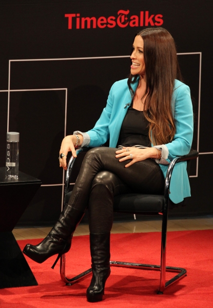 Photo Coverage: Alanis Morissette Visits TimesTalks Image
