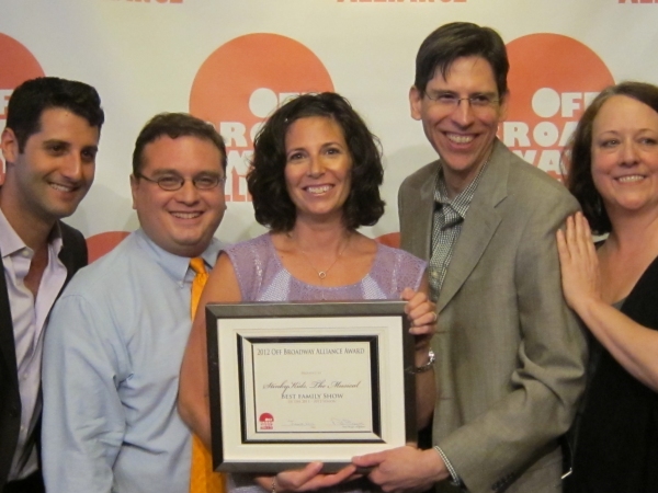 Photo Flash: Vital Theatre Company at the Off-Broadway Alliance Awards Image