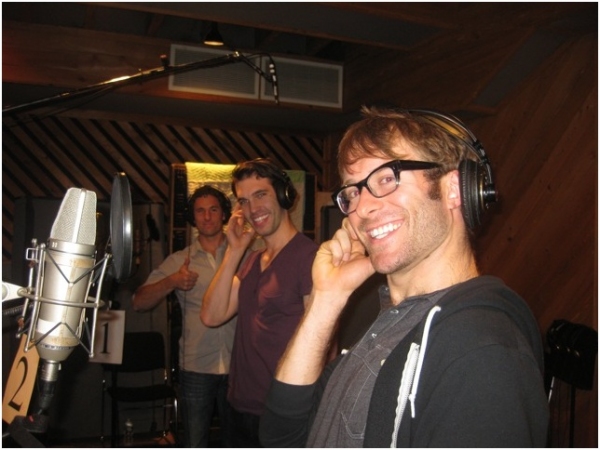 Photo Flash: Ricky Martin, Elena Roger, Michael Cerveris and the Cast of EVITA in the Recording Studio! Image