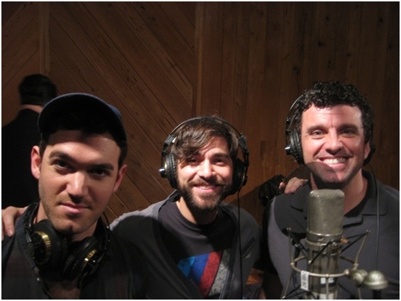 Photo Flash: Ricky Martin, Elena Roger, Michael Cerveris and the Cast of EVITA in the Recording Studio! Image