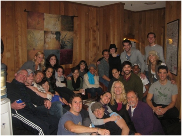 Photo Flash: Ricky Martin, Elena Roger, Michael Cerveris and the Cast of EVITA in the Recording Studio! Image
