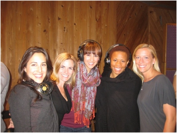 Photo Flash: Ricky Martin, Elena Roger, Michael Cerveris and the Cast of EVITA in the Recording Studio! Image