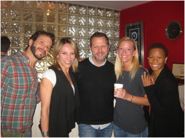 Photo Flash: Ricky Martin, Elena Roger, Michael Cerveris and the Cast of EVITA in the Recording Studio! Image