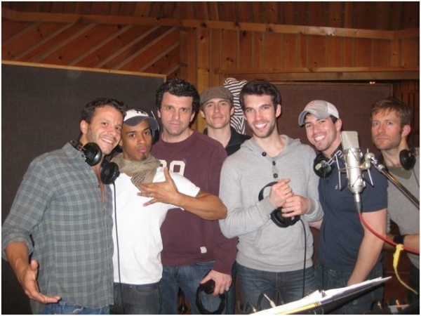 Photo Flash: Ricky Martin, Elena Roger, Michael Cerveris and the Cast of EVITA in the Recording Studio! Image