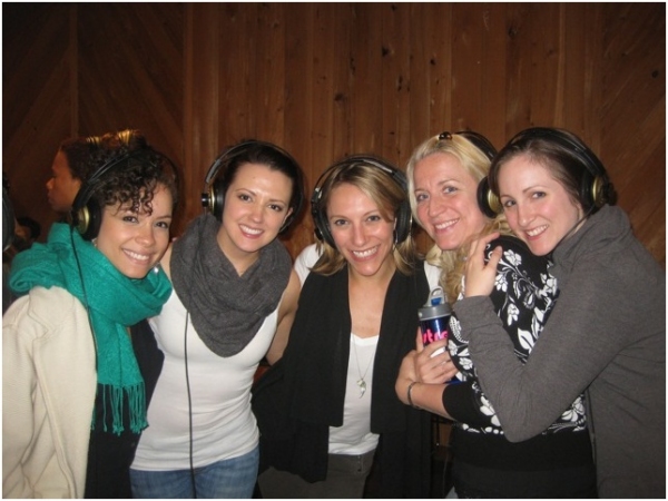 Photo Flash: Ricky Martin, Elena Roger, Michael Cerveris and the Cast of EVITA in the Recording Studio! Image