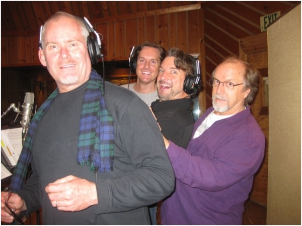 Photo Flash: Ricky Martin, Elena Roger, Michael Cerveris and the Cast of EVITA in the Recording Studio! Image