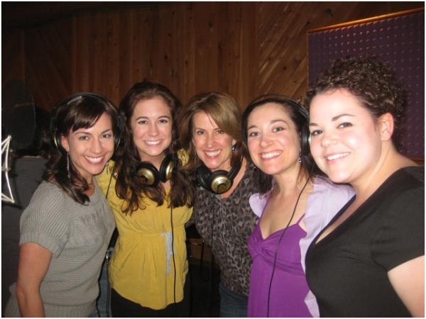 Photo Flash: Ricky Martin, Elena Roger, Michael Cerveris and the Cast of EVITA in the Recording Studio! Image