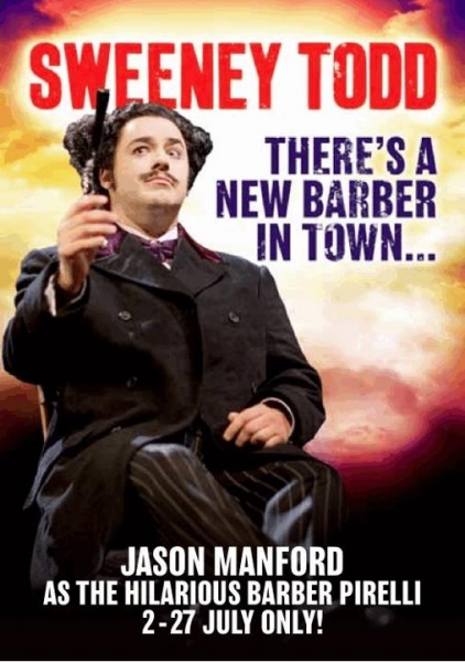 Photo Flash: Sneak Peek at Jason Manford as Pirelli in SWEENEY TODD Image