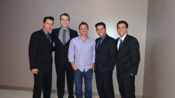 Photo Flash: Drew Lachey Visits JERSEY BOYS Vegas 