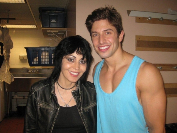 Photo Flash: Joan Jett Visits Nick Adams at PRISCILLA, QUEEN OF THE DESERT Image