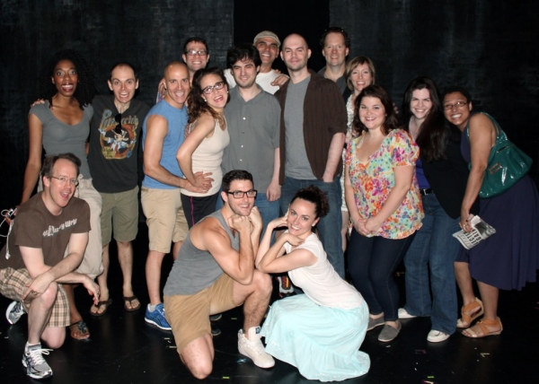 Photo Flash: Composers Jon and Al Kaplan Visit SILENCE! THE MUSICAL Image