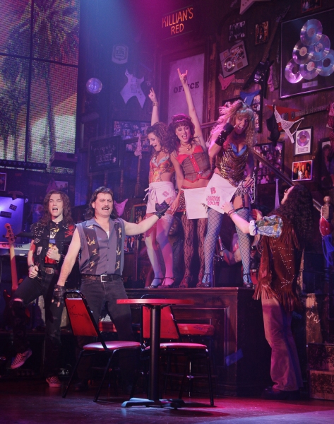 Photo Flash: First Look at Ashley Spencer and Justin Matthew Sargent in ROCK OF AGES!  Image