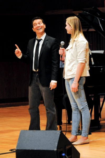 Michael Feinstein, Genevieve Ellis Photo