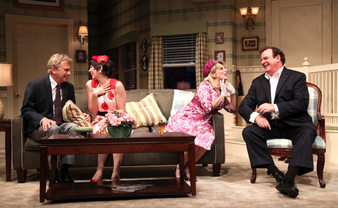 Photo Flash: Pat Sajak and Joe Moore in THE ODD COUPLE at Connecticut Rep! 