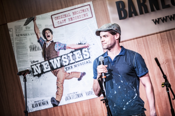 Photo Coverage: NEWSIES Cast Performs at Barnes & Noble  Image