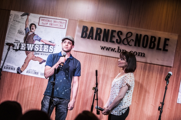 Photo Coverage: NEWSIES Cast Performs at Barnes & Noble  Image