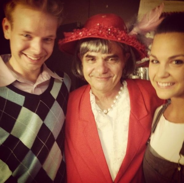 Photo Flash: Saturday Intermission Pics, June 23, Part 2 - GODSPELL Cast and PRISCILLA's Nick Adams and Ellyn Marsh Say Farewell Image