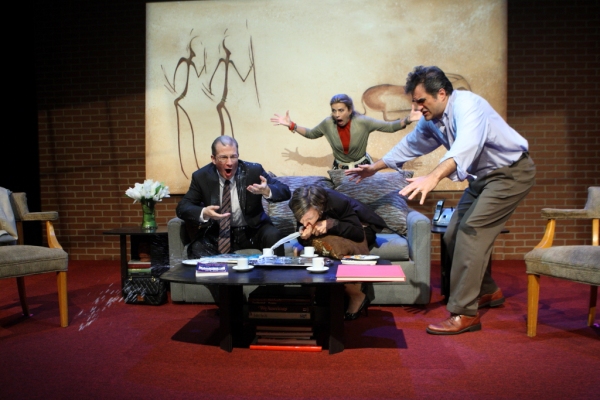 Photo Flash: First Look at Fiona Hutchinson, Justin Deas et al. in GOD OF CARNAGE Image