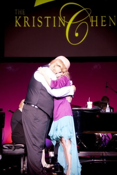 Hug with BAPAC Executive Director Mark Fire Photo