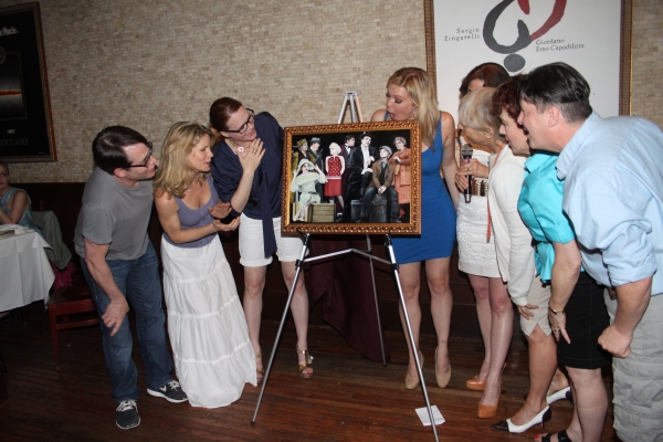 Photo Coverage: Tony's di Napoli Inducts NICE WORK IF YOU CAN GET IT onto Broadway Wall Of Fame!  Image