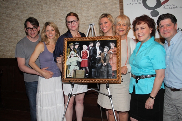 Photo Coverage: Tony's di Napoli Inducts NICE WORK IF YOU CAN GET IT onto Broadway Wall Of Fame!  Image