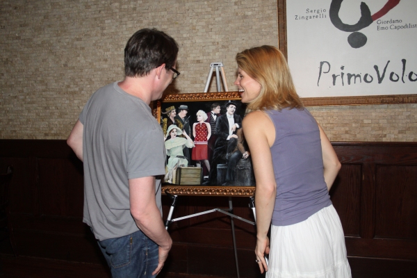 Photo Coverage: Tony's di Napoli Inducts NICE WORK IF YOU CAN GET IT onto Broadway Wall Of Fame!  Image