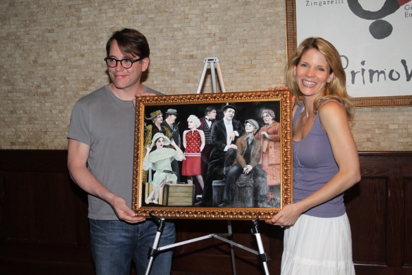 Photo Coverage: Tony's di Napoli Inducts NICE WORK IF YOU CAN GET IT onto Broadway Wall Of Fame!  Image