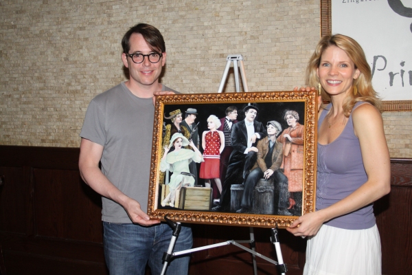 Photo Coverage: Tony's di Napoli Inducts NICE WORK IF YOU CAN GET IT onto Broadway Wall Of Fame!  Image