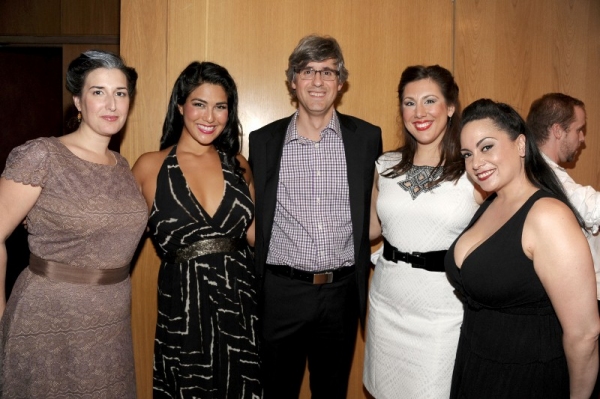 Photo Flash: Mo Rocca Visits Dicapo Opera Theatre Image