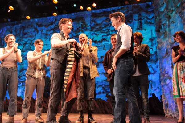 Photo Coverage: An Emotional and Funny Farewell to Christian Borle from PETER AND THE STARCATCHER  Image