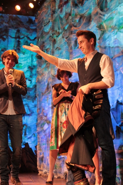 Photo Coverage: An Emotional and Funny Farewell to Christian Borle from PETER AND THE STARCATCHER  Image