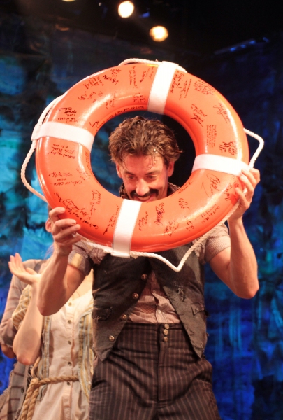 Photo Coverage: An Emotional and Funny Farewell to Christian Borle from PETER AND THE STARCATCHER  Image